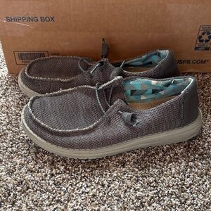 Hey Dude Slip-On Shoes in Grey - Comfortable Everyday Wear